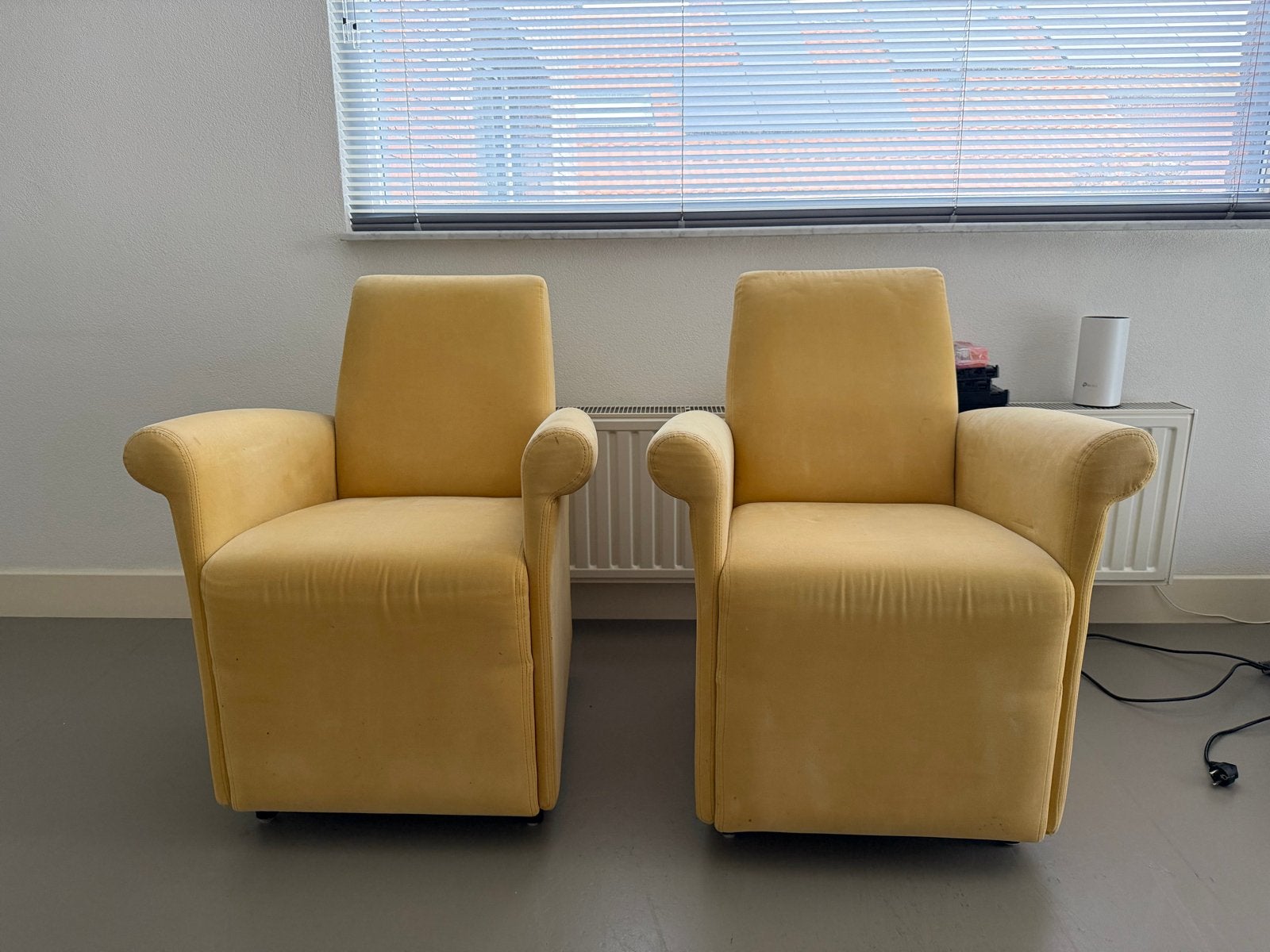 2x Gelderland Jan des Bouvrie fauteuils, Huis en Inrichting, Gebruikt, Twee, Overige kleuren, Ophalen of Verzenden