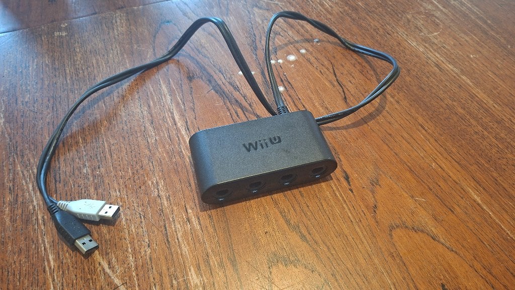 GameCube controller adapter voor de Wii U, Ophalen of Verzenden, Zo goed als nieuw, Gamecube, Overige controllers
