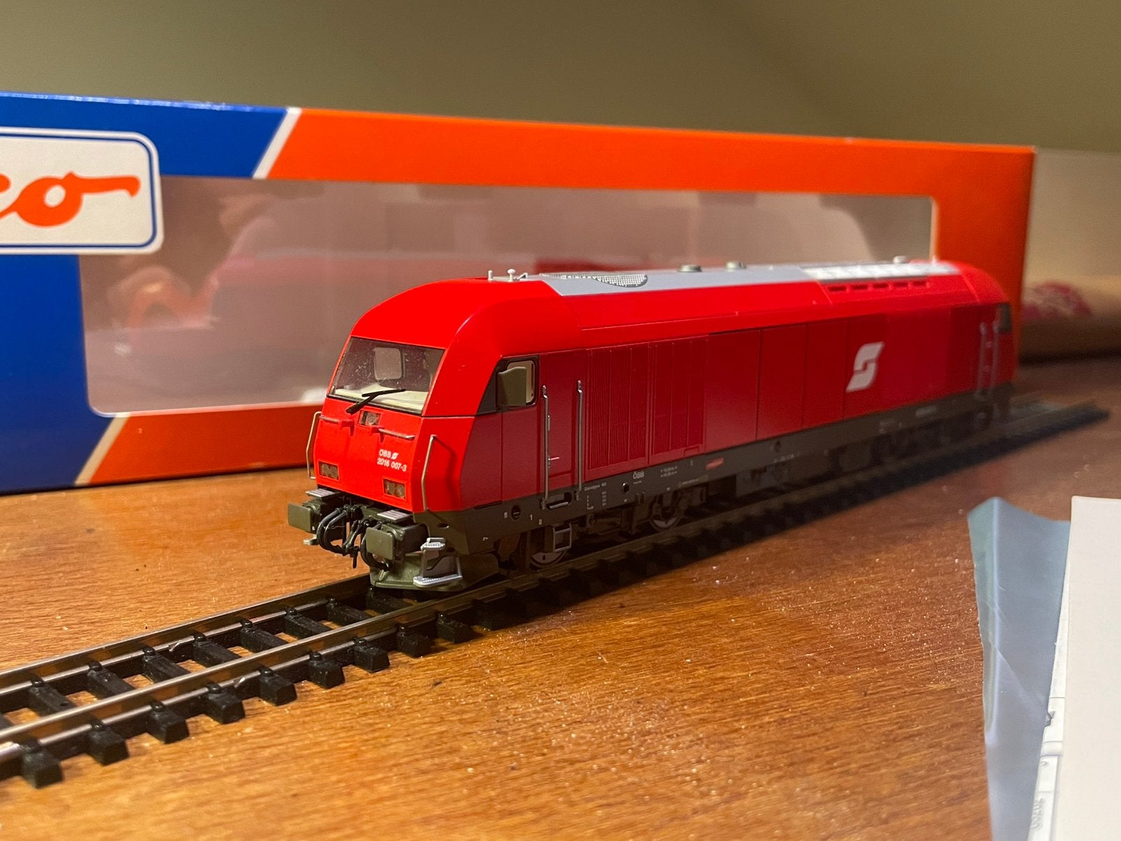 Roco 63400 ÖBB Rh2016 “Hercules” H0, Ophalen of Verzenden, Zo goed als nieuw, Roco, Analoog