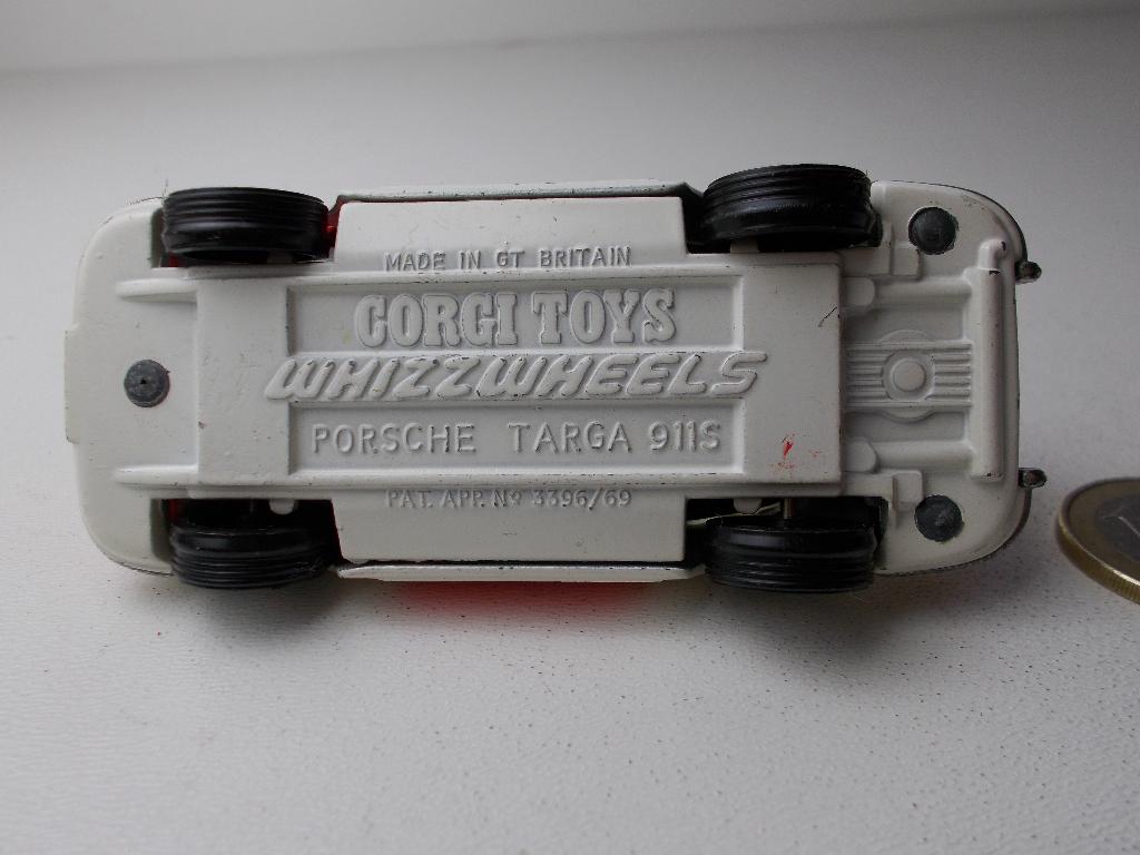 1973 Corgi Toys 509 PORSCHE TARGA 911 DUTCH EXPORT Izgst -E-, Ophalen of Verzenden, Zo goed als nieuw, Auto, Corgi