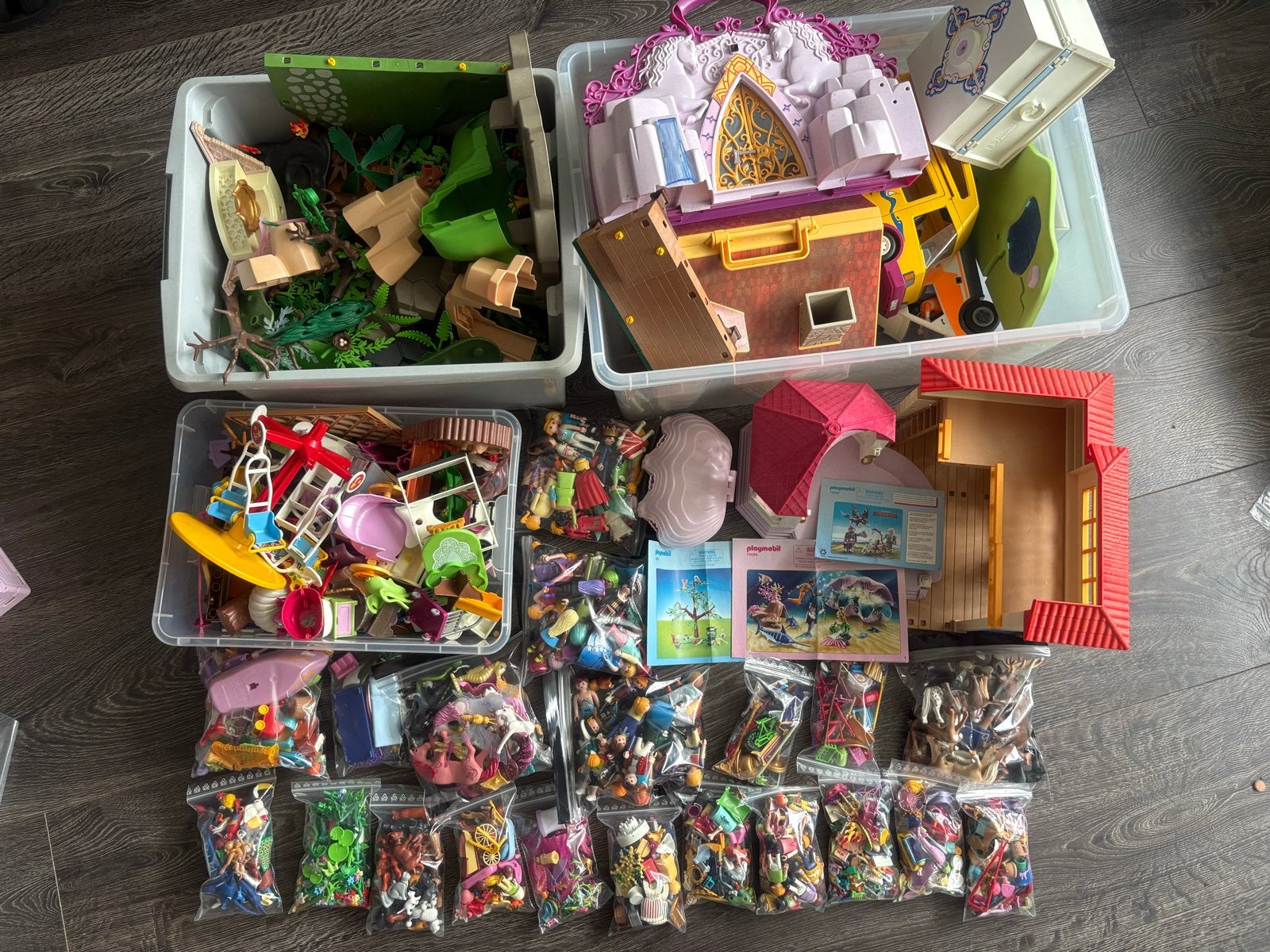 Grote verzameling Playmobil: Elfjes, prinsessen, dieren, etc, Kinderen en Baby's, Speelgoed | Playmobil, Ophalen, Gebruikt, Complete set