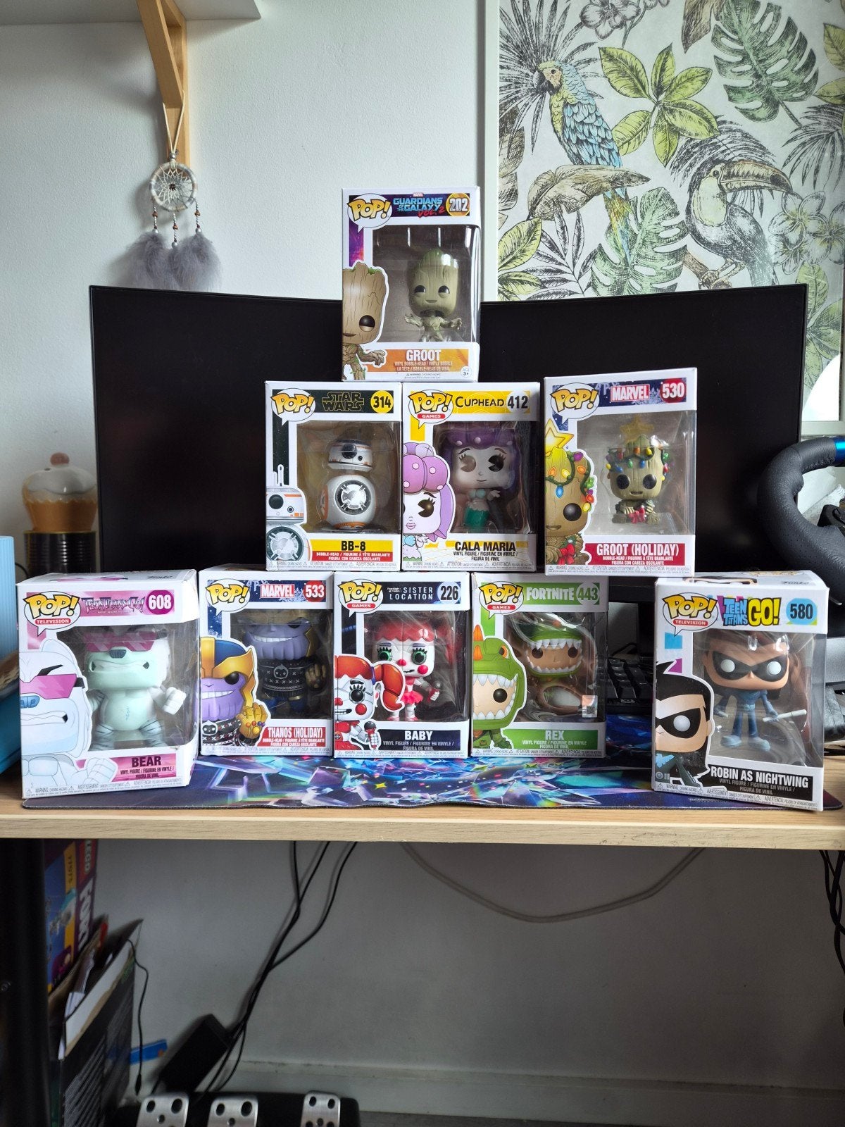Funko pops, Ophalen, Zo goed als nieuw