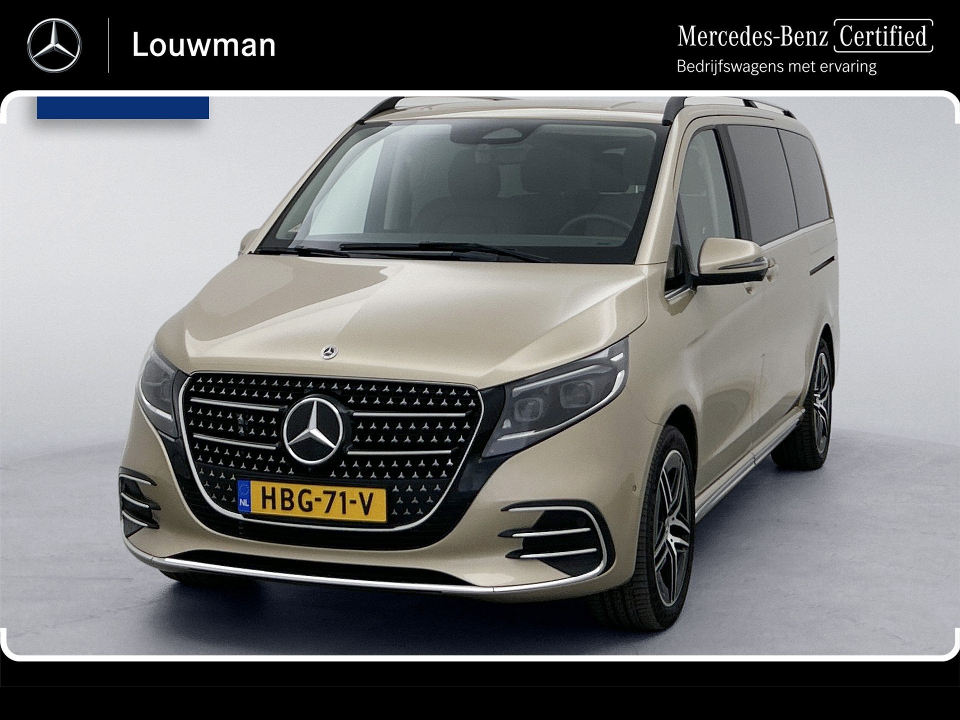 Mercedes-Benz V-Klasse 300d L2 Exclusive Marge (BTW & BPM-vr, Auto's, Automaat, Dealer onderhouden, Achterwielaandrijving, Gebruikt