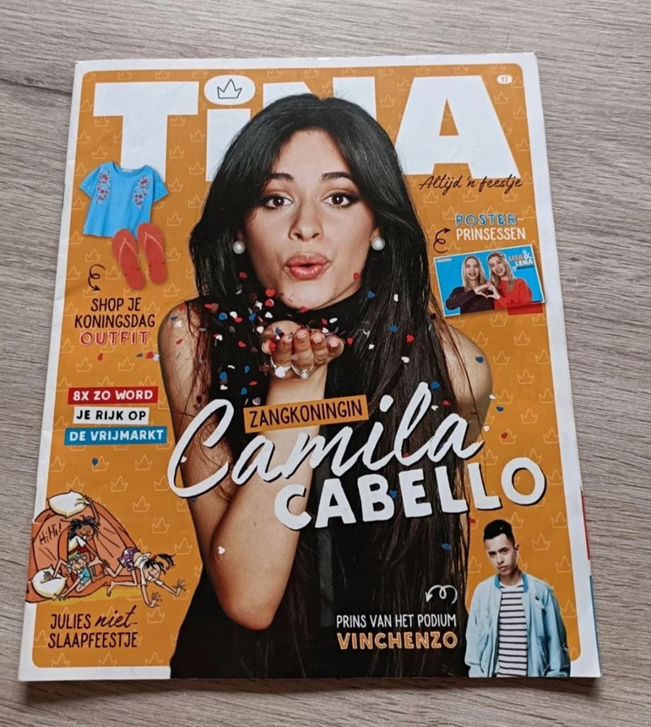 Tina Magazine - Camila Cabello - Gebruikssporen, Verzenden, Gelezen, Damesbladen