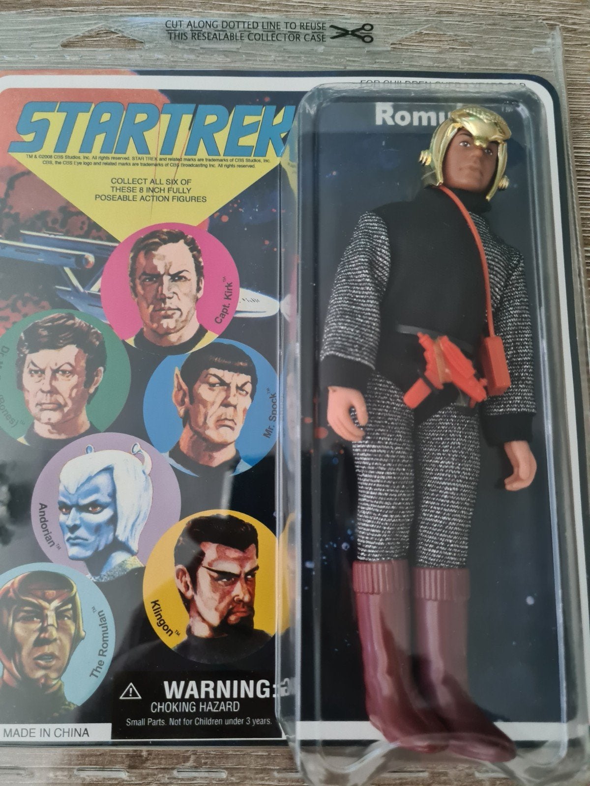 Star Trek Romulan Retro Cloth Figuur - Nieuw in verpakking, Ophalen of Verzenden, Nieuw