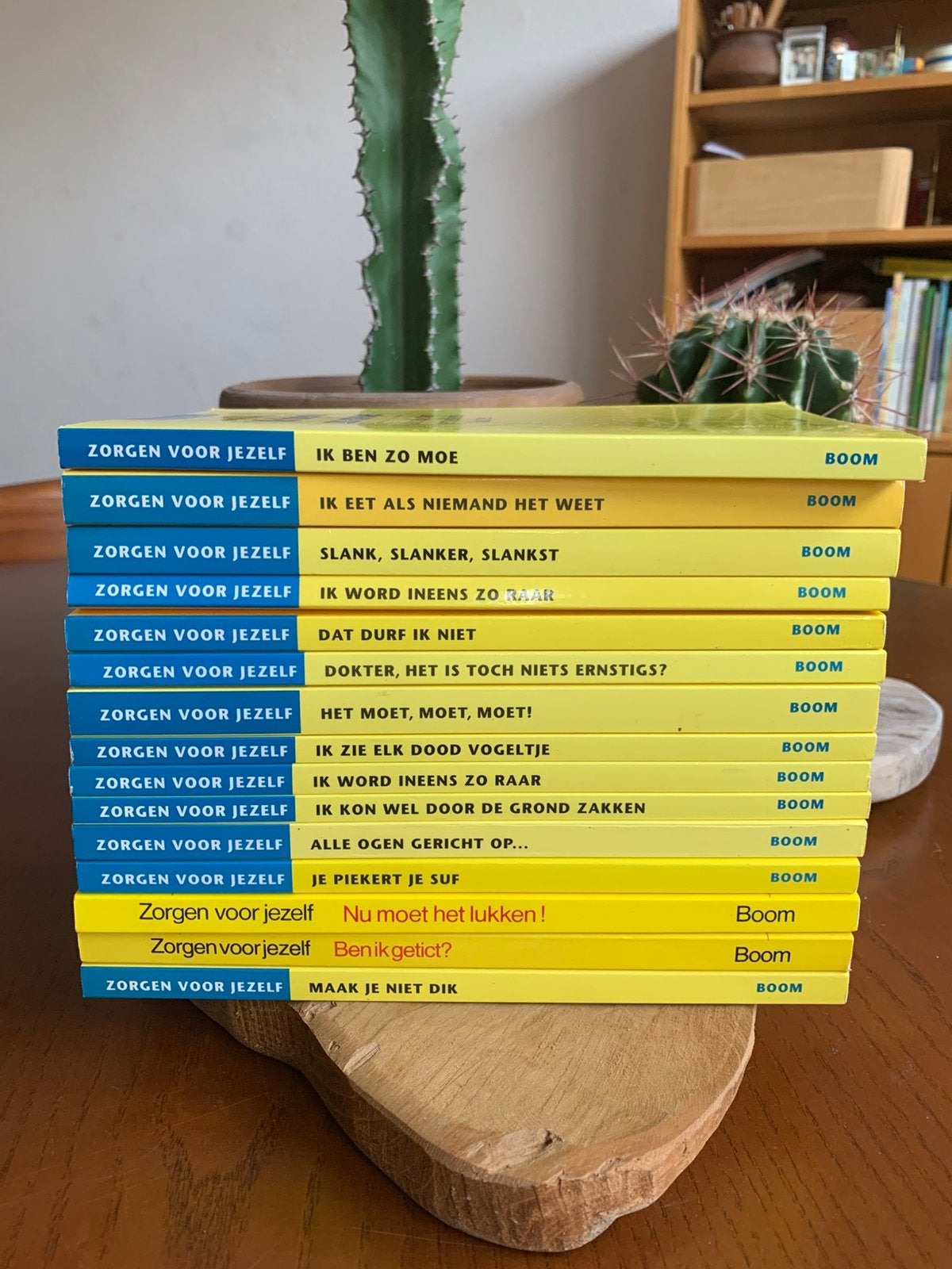 Zorgen voor jezelf - 15 zelfhulp boekjes uitgeverij Boom, Boeken, Ophalen of Verzenden, Zo goed als nieuw