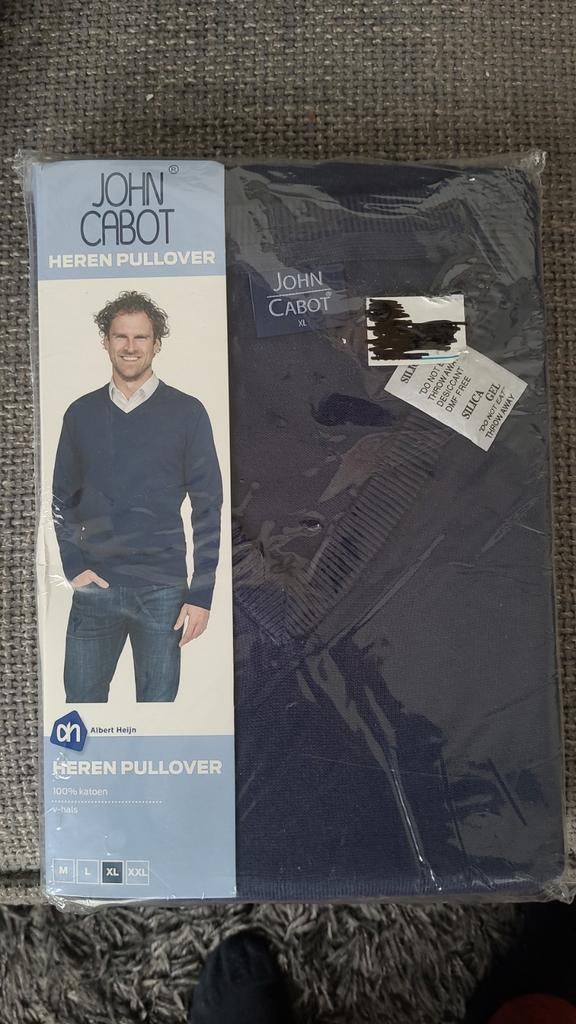 John Cabot pullover maat XL 100% katoen V-hals, Ophalen of Verzenden, Zo goed als nieuw