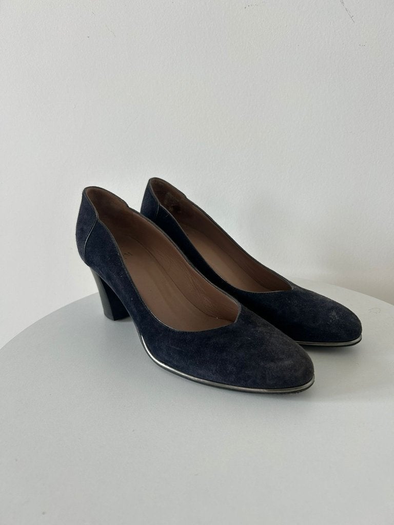 Hakken Vero Cuoio 37, Blauw, Ophalen of Verzenden, Gedragen, Pumps