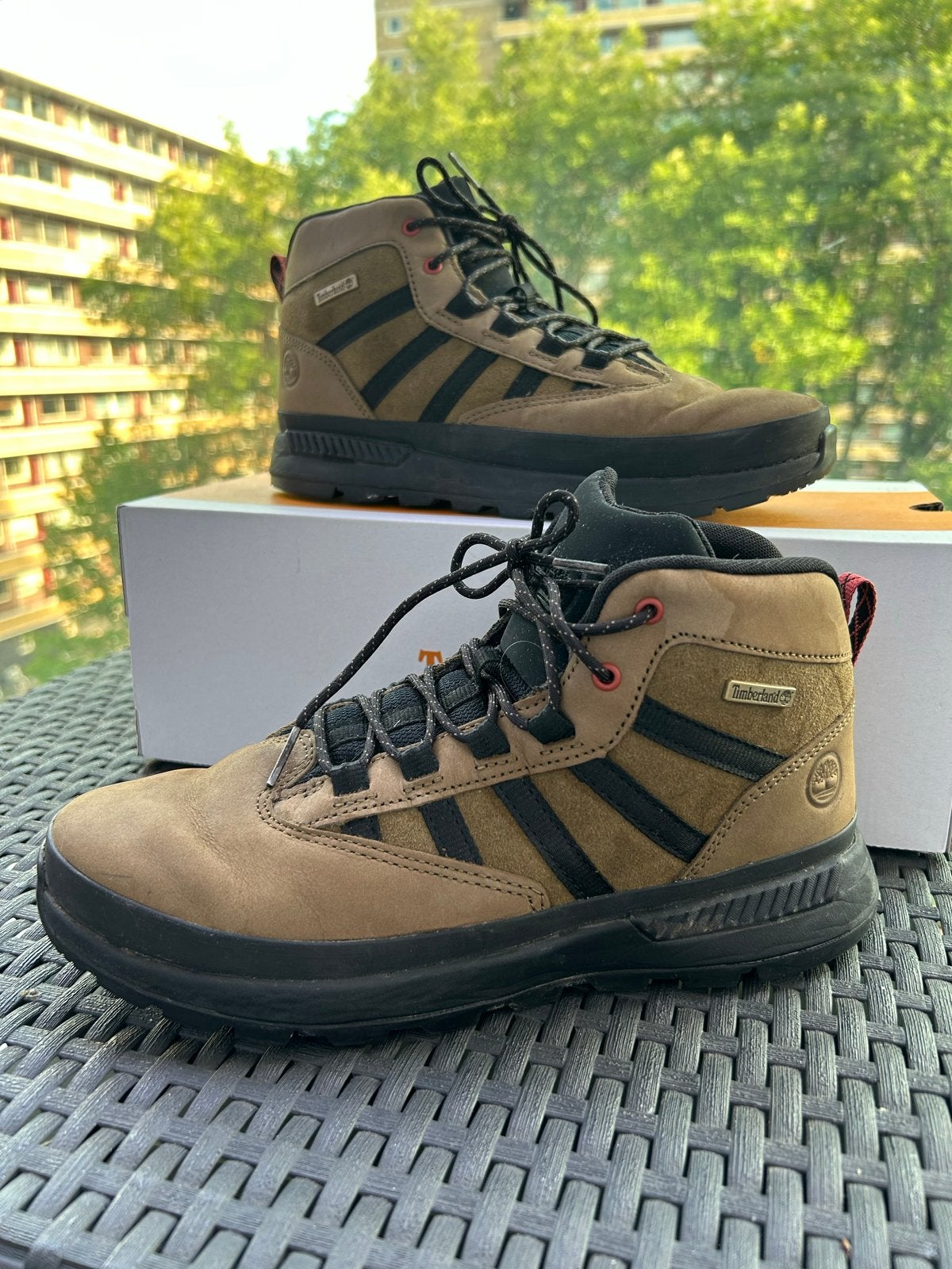 Timberland Boots - Maat 39 - Zo goed als nieuw, Kleding | Heren, Ophalen of Verzenden, Zo goed als nieuw, Bruin, Boots