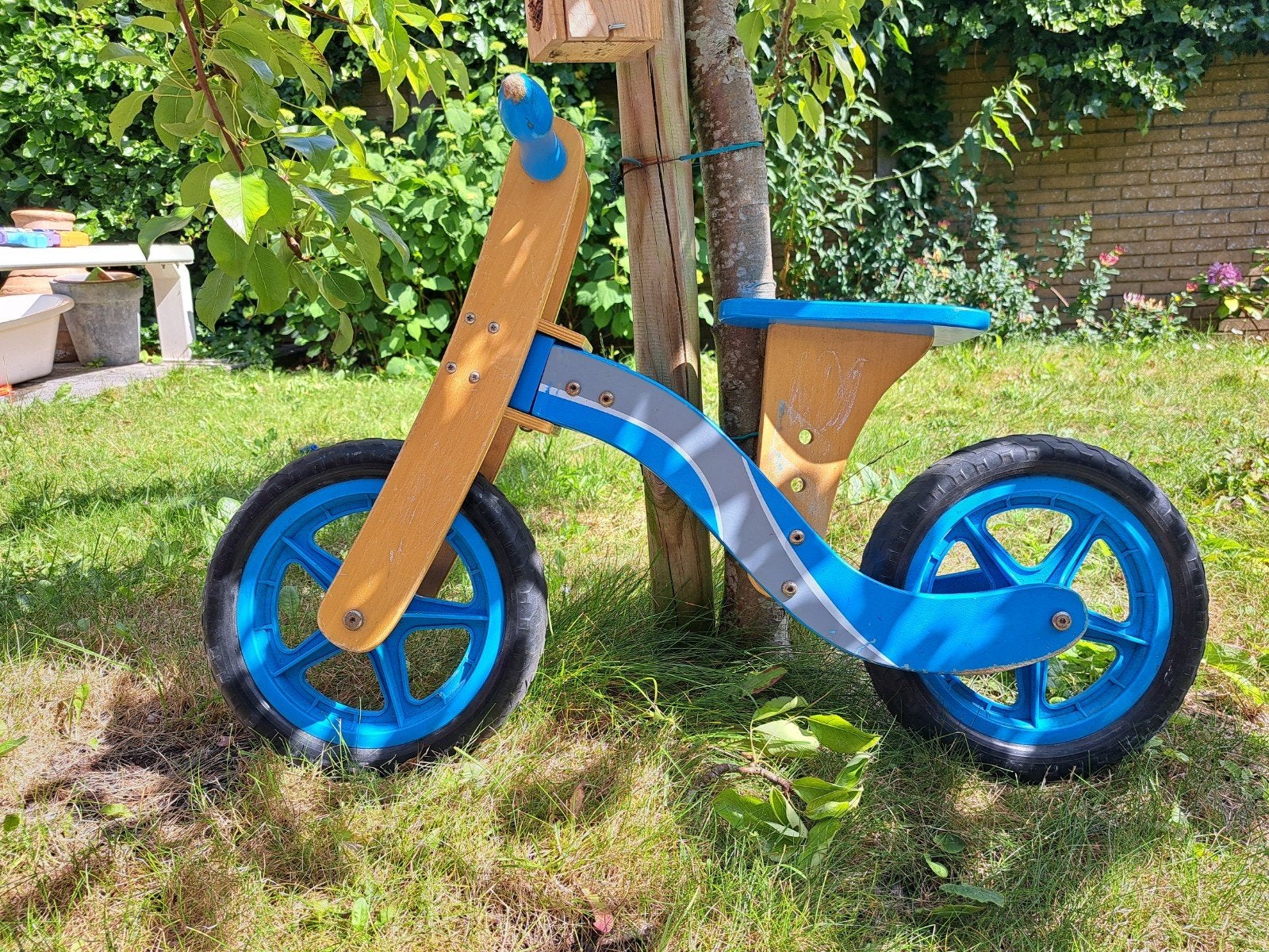Loopfiets hout, Ophalen, Gebruikt, Loopfiets