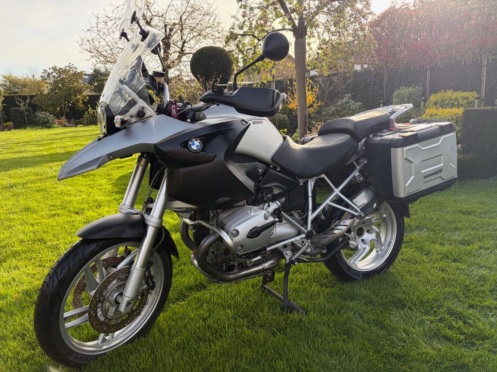 BMW R1200GS Granite Grey 2007 – ASC – kofferset – valbeugels, 2 cilinders, Motorrijbewijs A, Gebruikt, Particulier