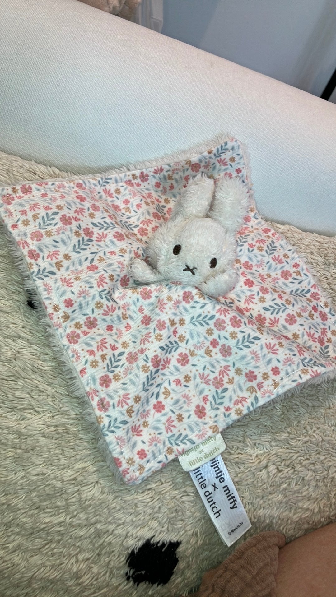 Little dutch nijntje knuffeldoekje, Ophalen of Verzenden, Konijn