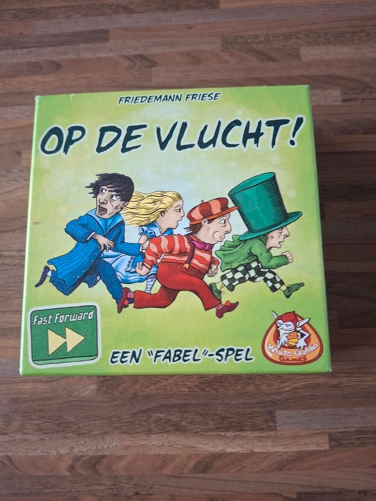 Op de Vlucht! Fast Forward kaartspel Friedemann Friese, Een of twee spelers, Ophalen of Verzenden, Zo goed als nieuw, White Goblin Games