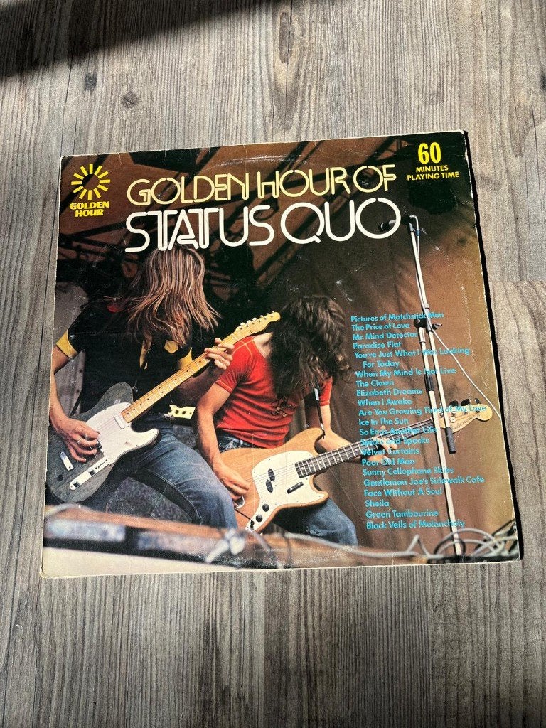Status quo lp, Ophalen of Verzenden, Gebruikt, 12 inch, Poprock