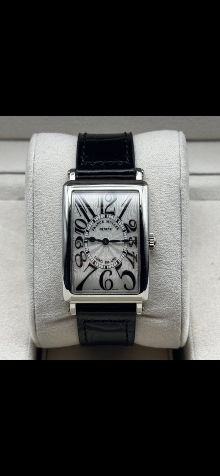Franck muller longisland 952QZ, Ophalen, Zo goed als nieuw, Leer, Overige merken