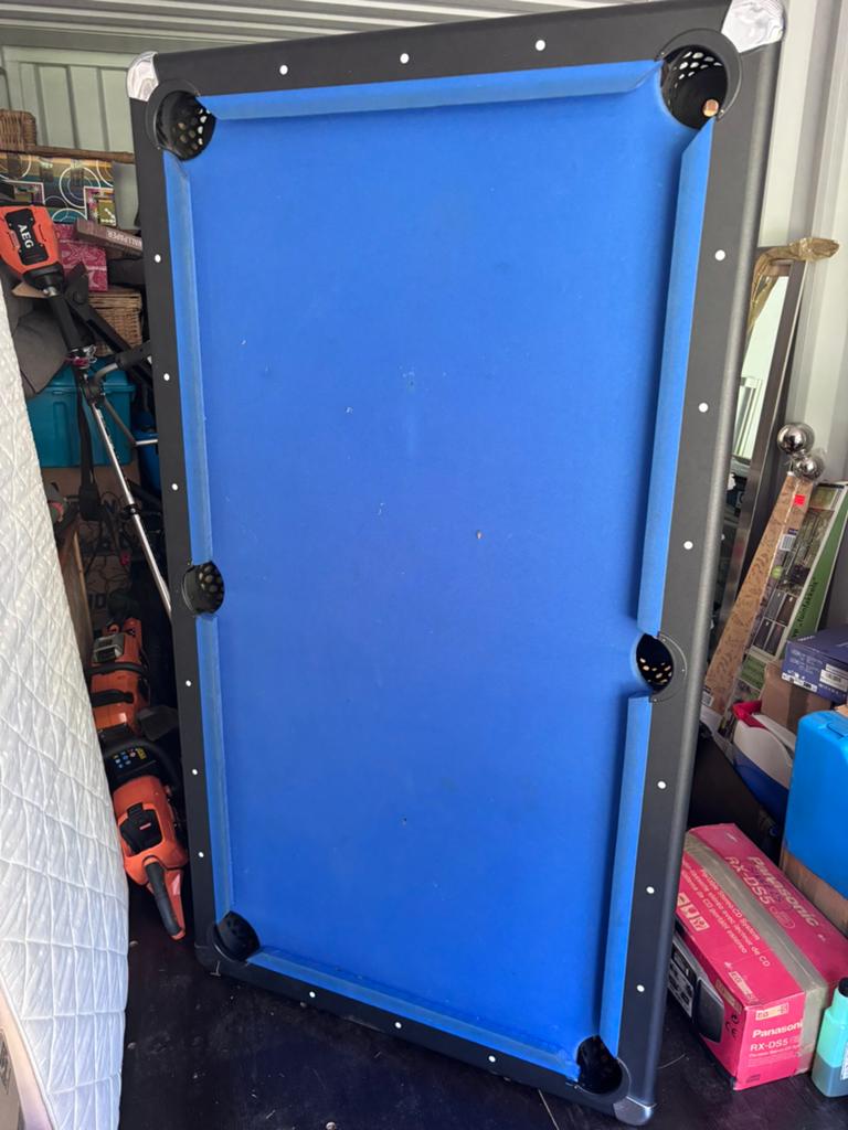 pooltafel, Sport en Fitness, Biljarten en Poolen, Ophalen, Gebruikt, Pooltafel