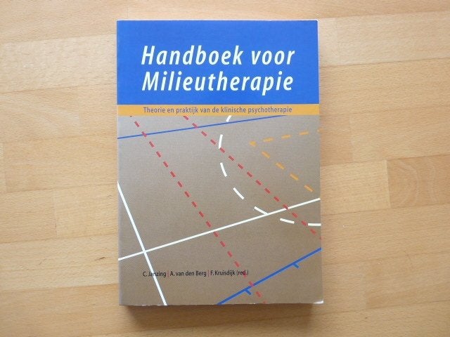 Handboek voor milieutherapie Psychotherapie, Ophalen of Verzenden, Zo goed als nieuw