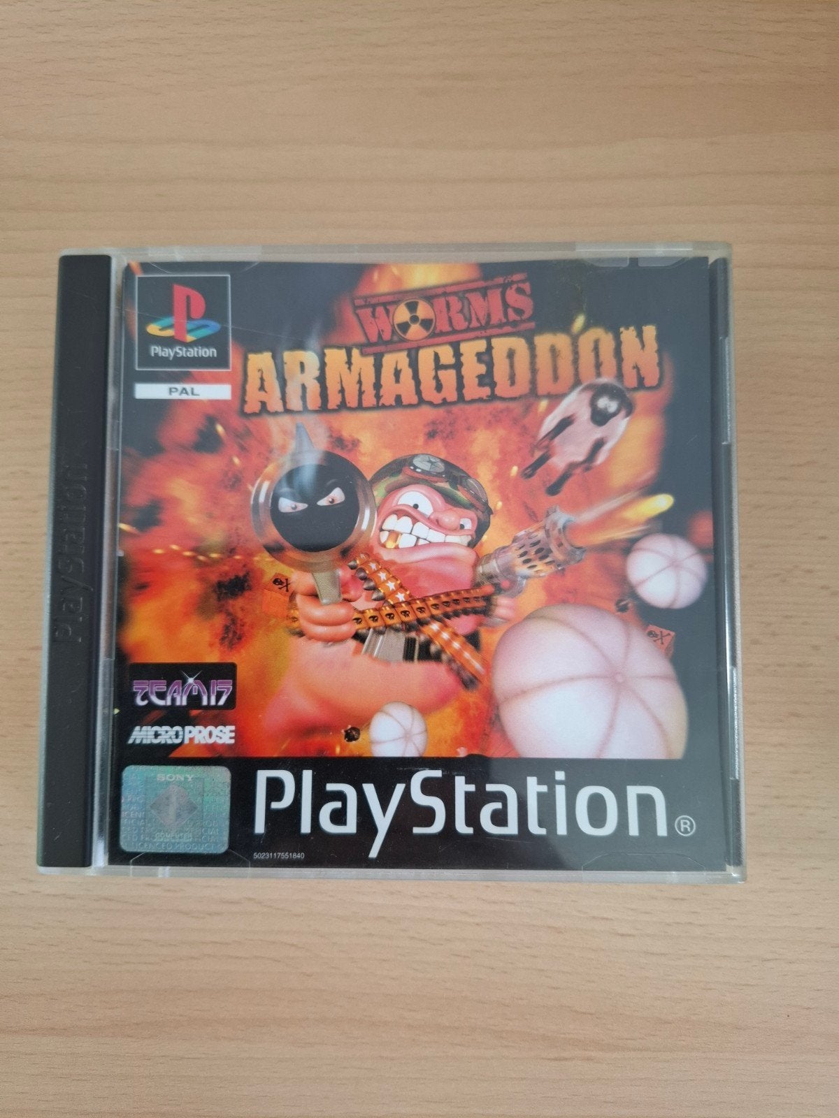 Worms Armageddon - PlayStation 1 (PS1) - Klassiek Spel, Spelcomputers en Games, Gebruikt, Eén computer, Ophalen of Verzenden, 3 spelers of meer