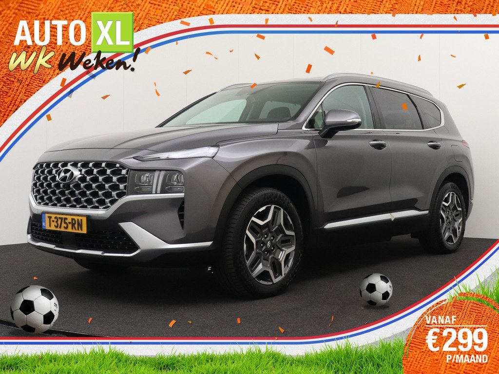 Hyundai Santa Fe 1.6T 265 PK Aut. PHEV Premium Trekhaak Adap, Auto's, Hyundai, Santa Fe, Gebruikt, Euro 6, 4 cilinders