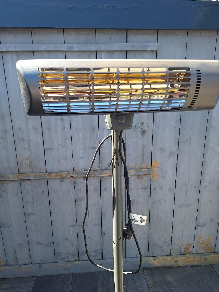 Terrasverwarming Eurom, Tuin en Terras, Draaibaar, Gebruikt, Vloer, Ophalen