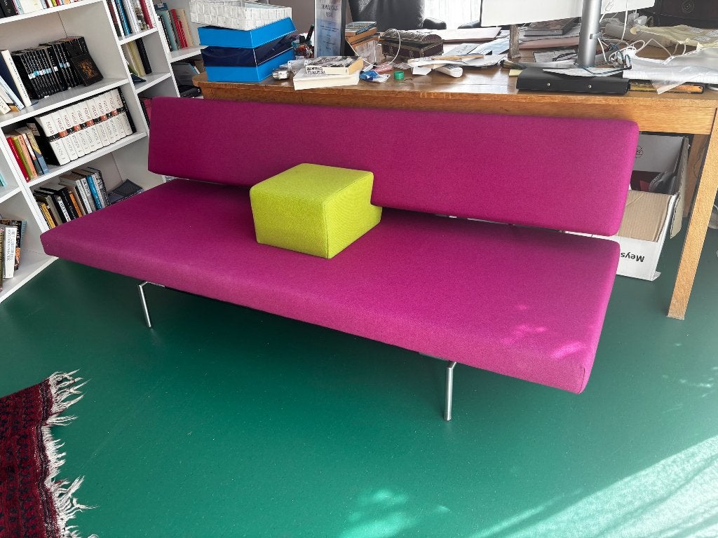 Martin Visser B02 bank/slaapbank, Ophalen, Minder dan 75 cm, Driepersoons, Zo goed als nieuw