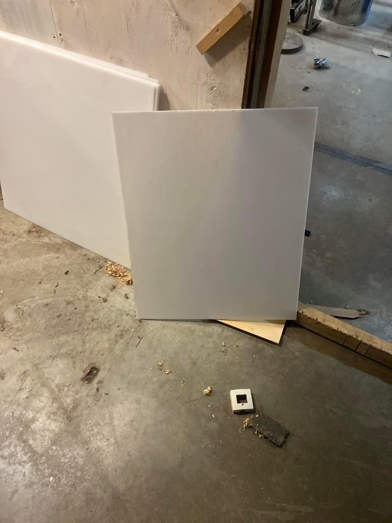Plexiglas wit doorzichtig, diverse maten, Doe-het-zelf en Verbouw, Platen en Panelen, Ophalen, Minder dan 20 mm, B, Overige materialen