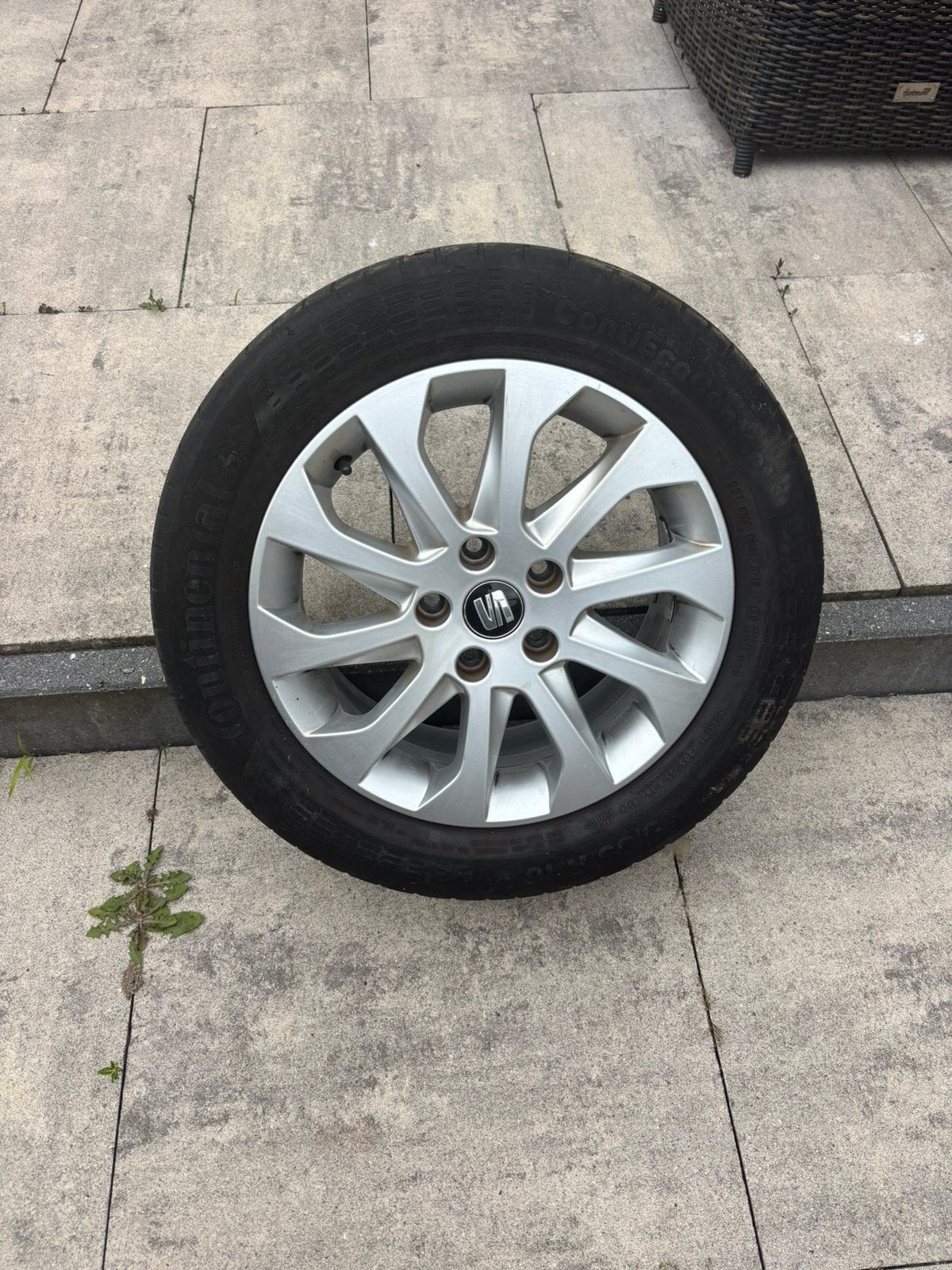 Seat Leon banden continantal met velg, Auto-onderdelen, Ophalen, 16 inch, 205 mm, Zomerbanden