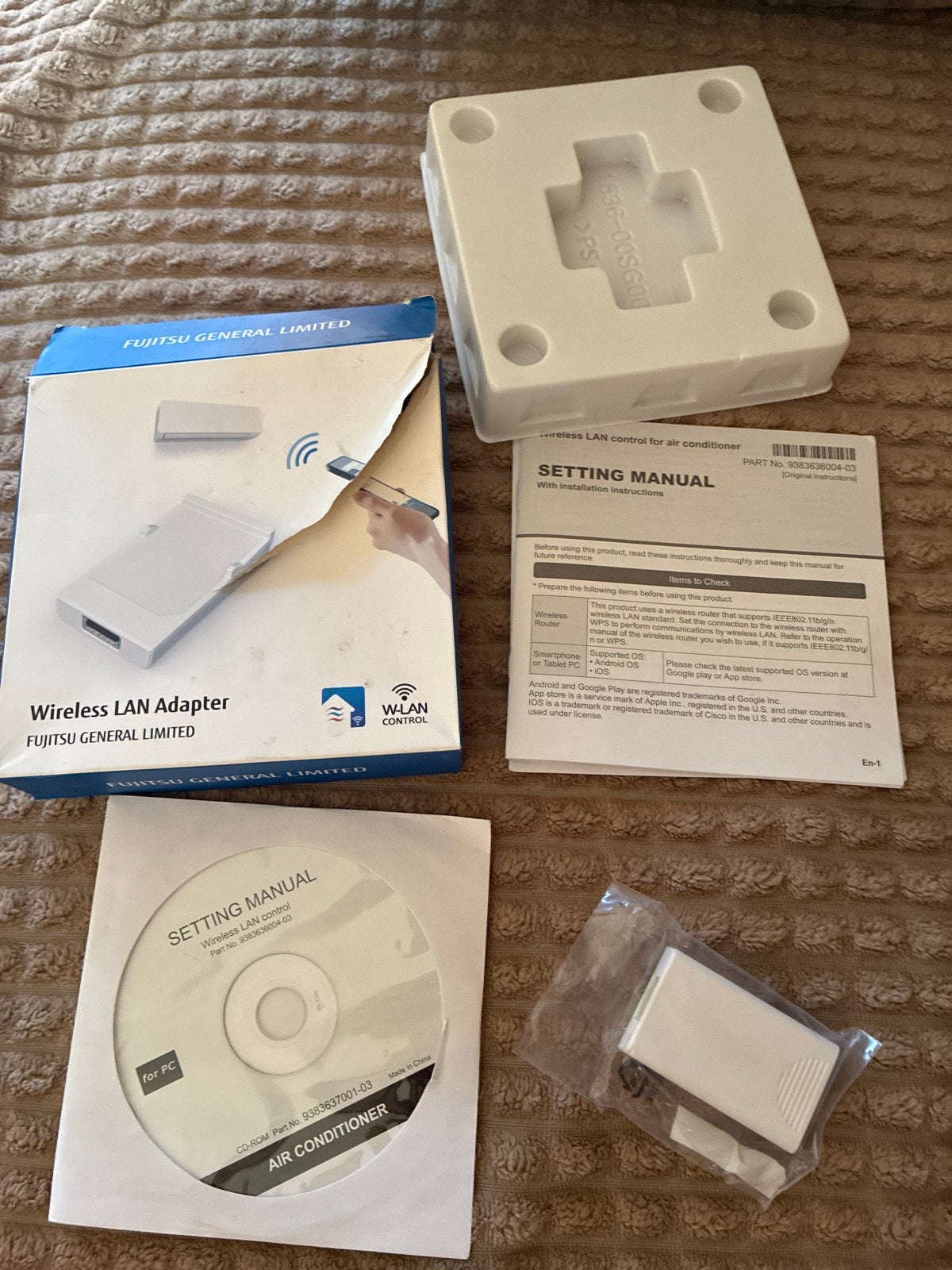 Fujitsu Draadloze LAN Adapter voor Airco UTY-TFSXF2, Ophalen of Verzenden, Nieuw