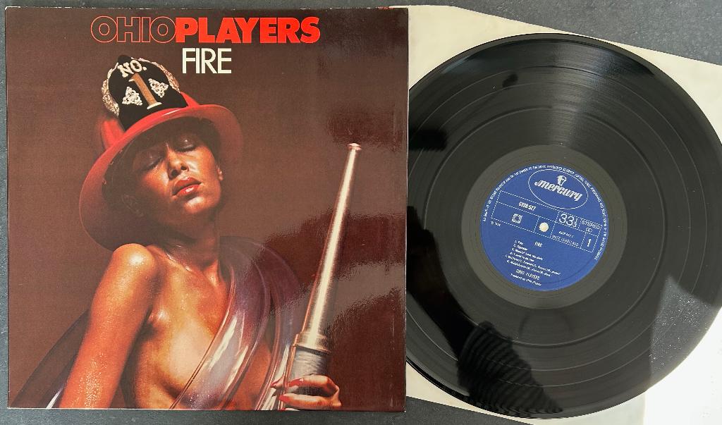 OHIO PLAYERS - Fire ( LP ), Cd's en Dvd's, Vinyl | R&B en Soul, Zo goed als nieuw, Gatefold hoes, 12 inch, Ophalen of Verzenden