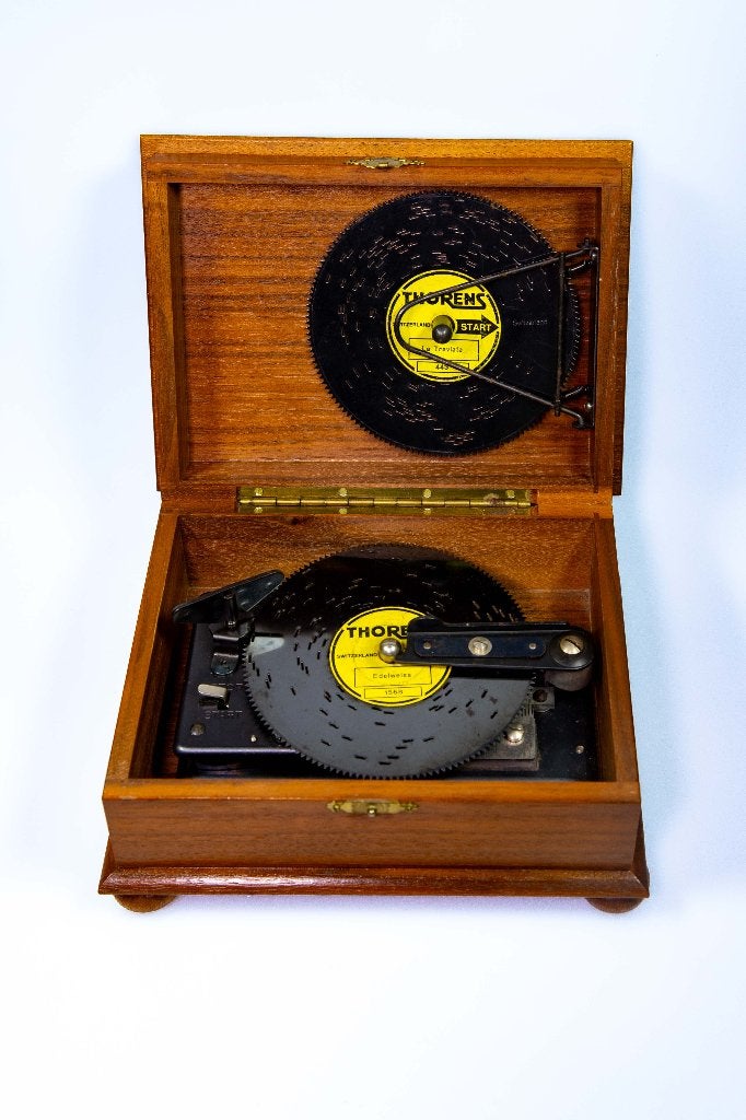 Speeldoos muziekdoos Thorens platenspeeldoos AD30, Ophalen of Verzenden