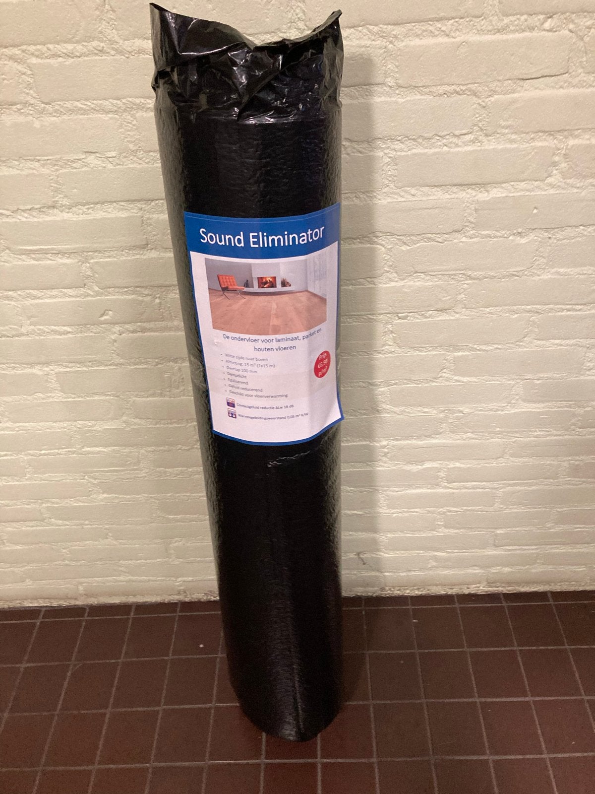 2 Nieuwe ONDERVLOER rollen (totaal 30m2), Kunststof, Overige typen, Nieuw, Ophalen of Verzenden