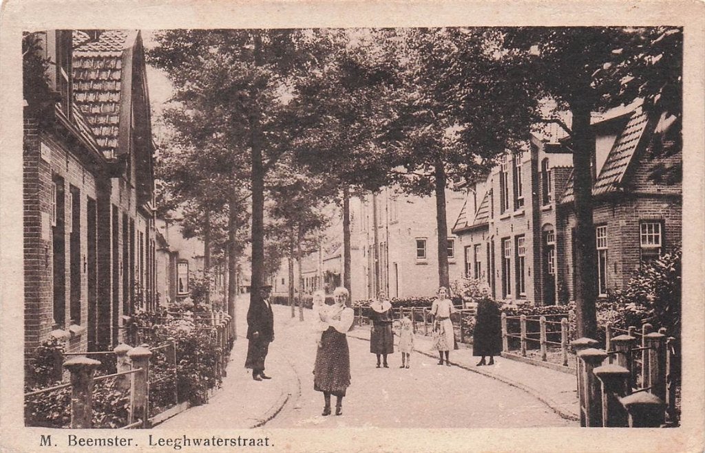 702-128-059 Midden-Beemster Leeghwaterstraat, Verzenden, Voor 1920, Noord-Holland