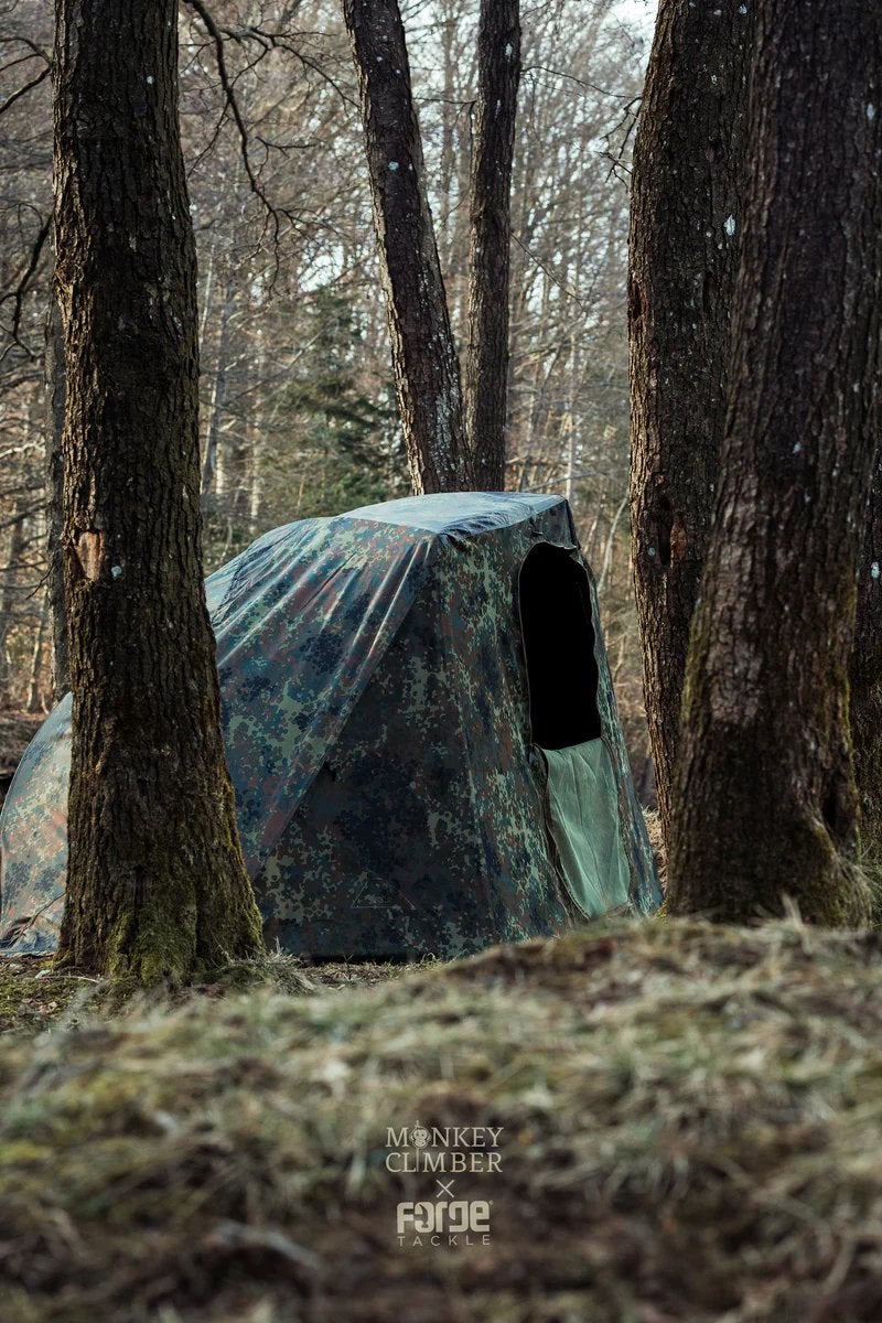 Monkey Climber .ltd brolly full system / karper tent / bivvy, Ophalen, Zo goed als nieuw, Overige typen