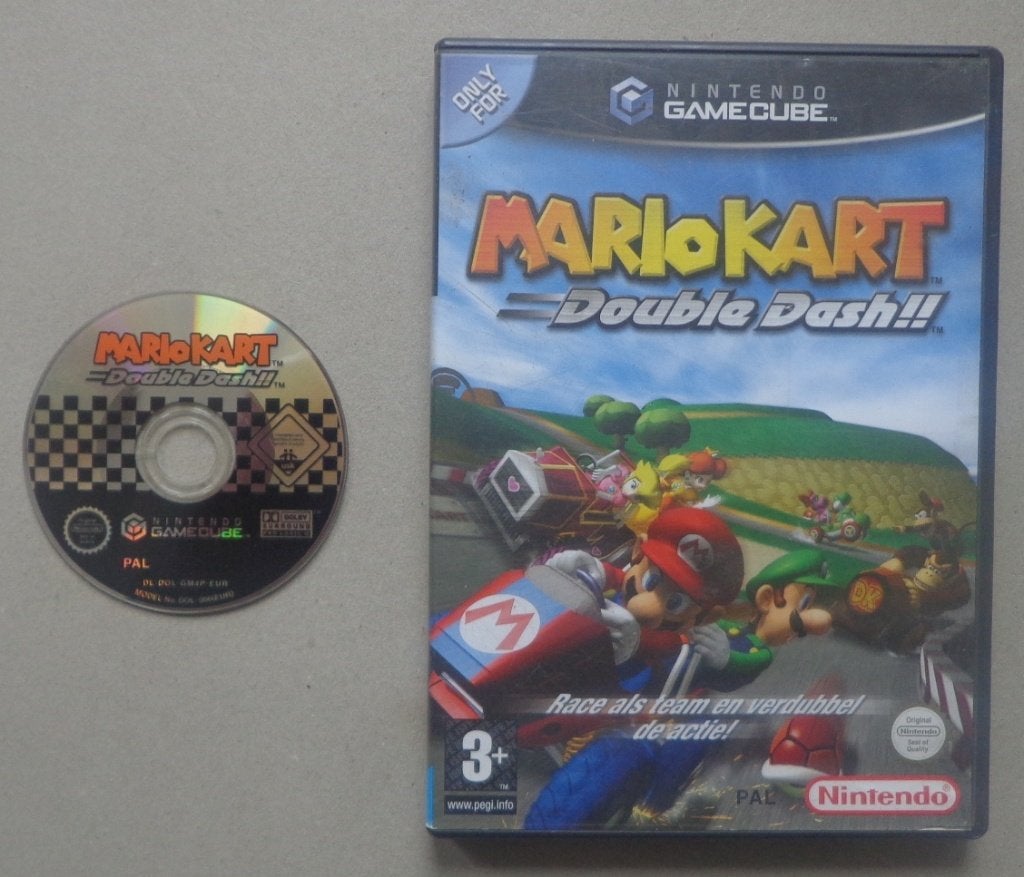 Mario Kart Double Dash voor de Nintendo Gamecube, Spelcomputers en Games, Games | Nintendo GameCube, Racen en Vliegen, Ophalen of Verzenden
