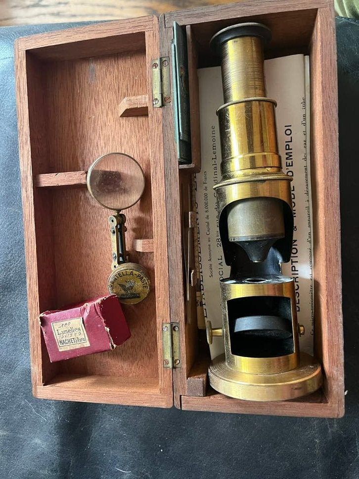 Veld microscoop, Ophalen of Verzenden, Zo goed als nieuw, 20x of meer, Overige typen