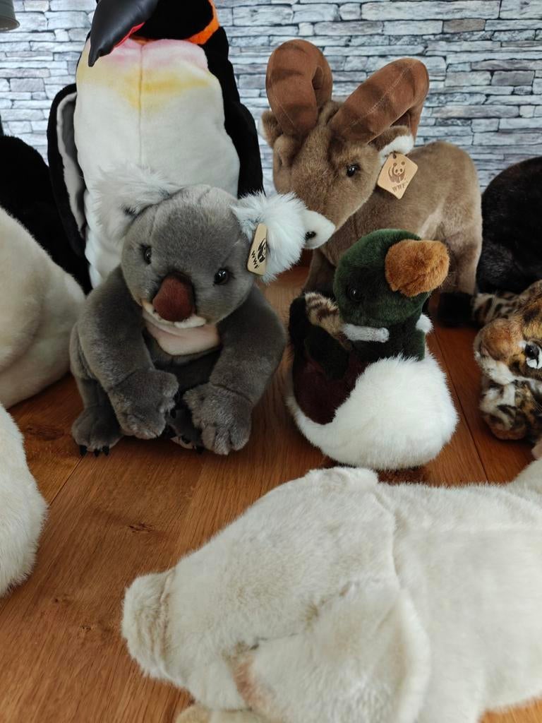 pluche oa WNF knuffels en antieke steiff, Ophalen, Overige typen