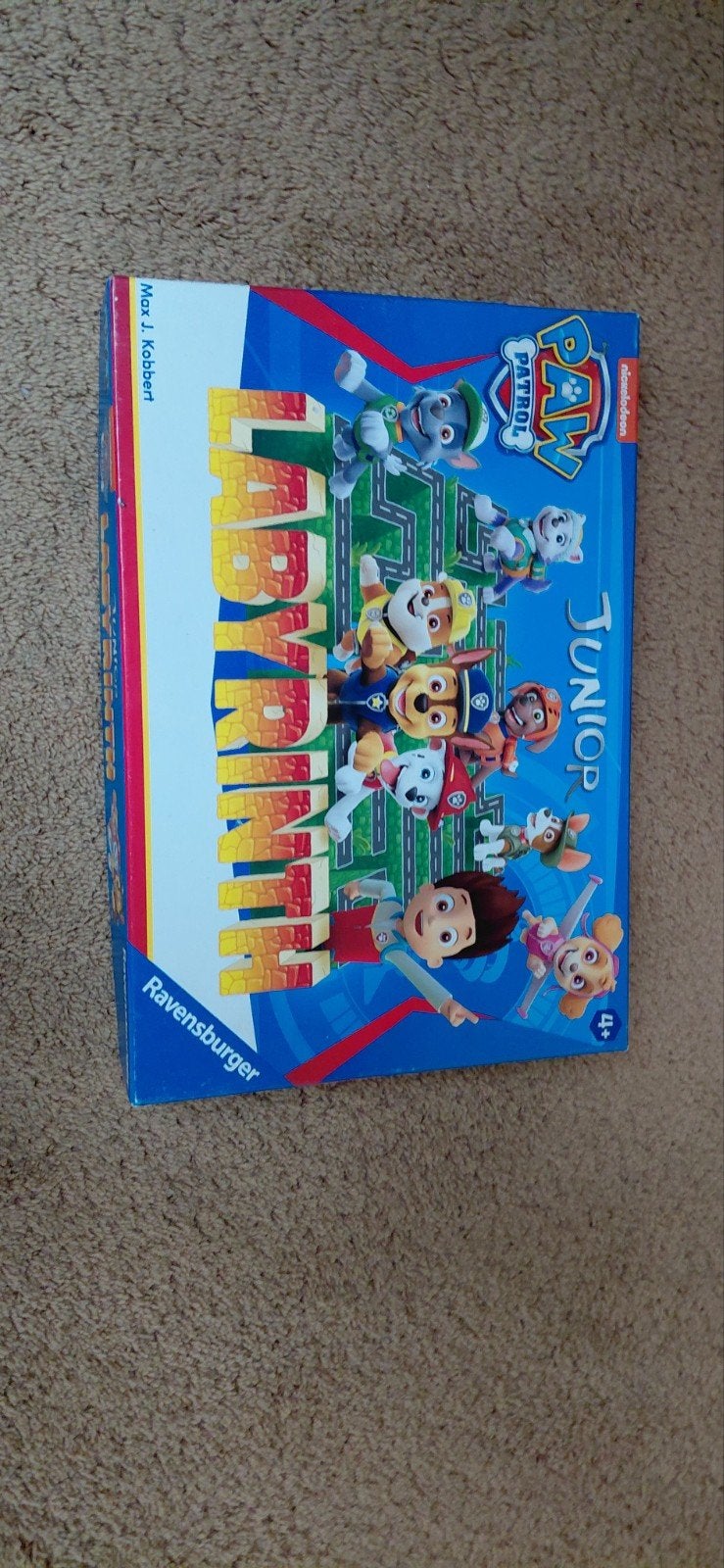 Paw Patrol Junior Labyrinth bordspel, Drie of vier spelers, Ophalen, Zo goed als nieuw, Ravensburger