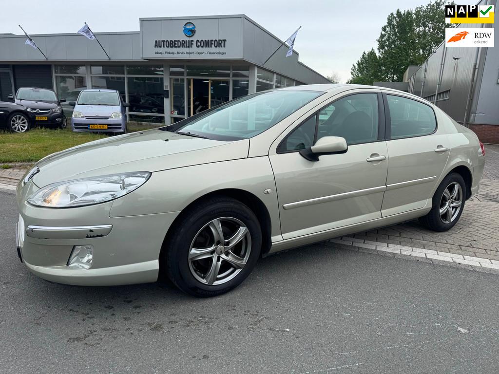 Peugeot 407 2.0-16V ST Pack Business, Voorwielaandrijving, 745 kg, Stof, Zwart