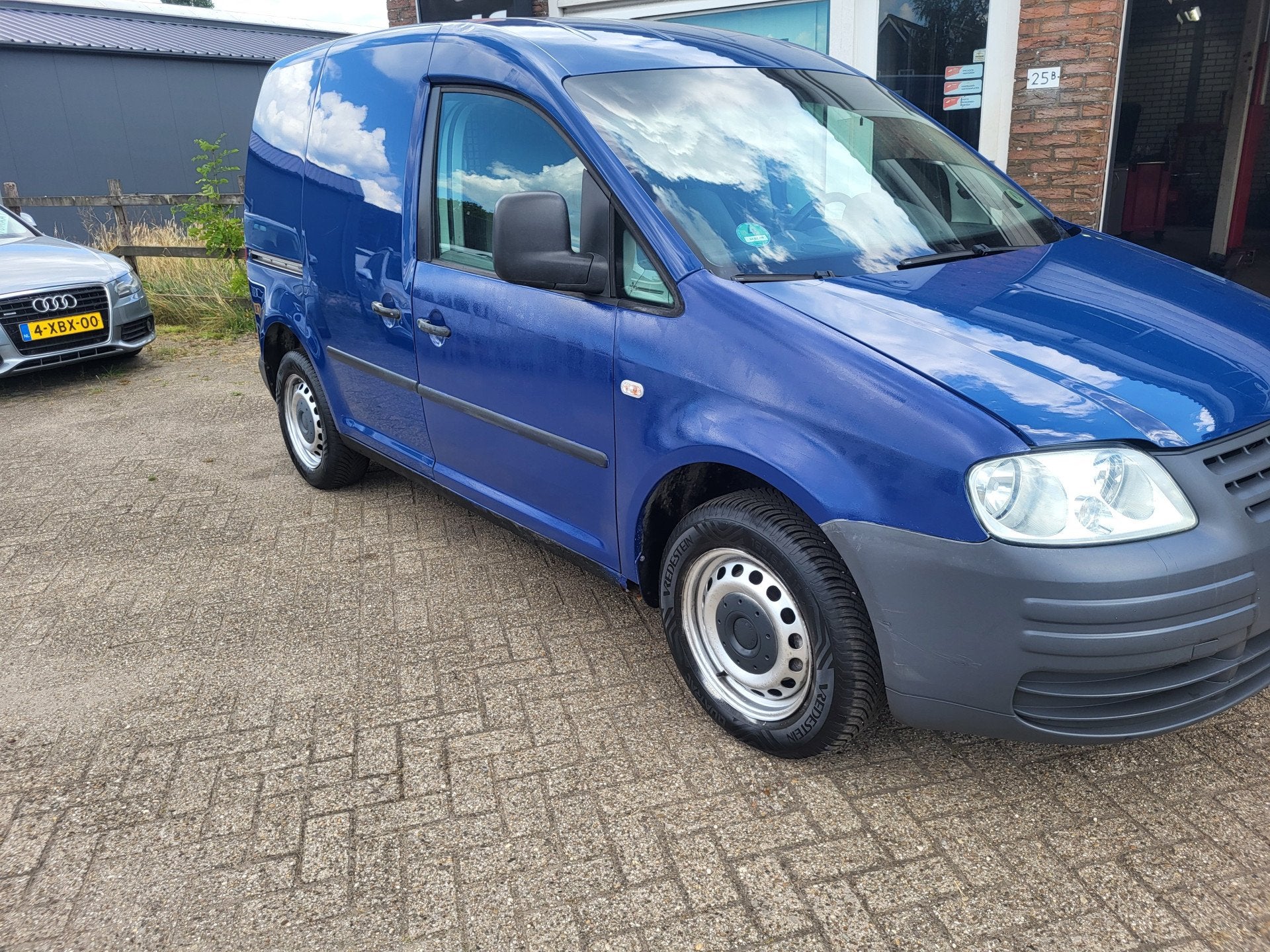 Volkswagen Caddy 2.0 SDi de "Luxe" + Trekhaak (bj 2006), Voorwielaandrijving, Traction-control, Stof, Gebruikt
