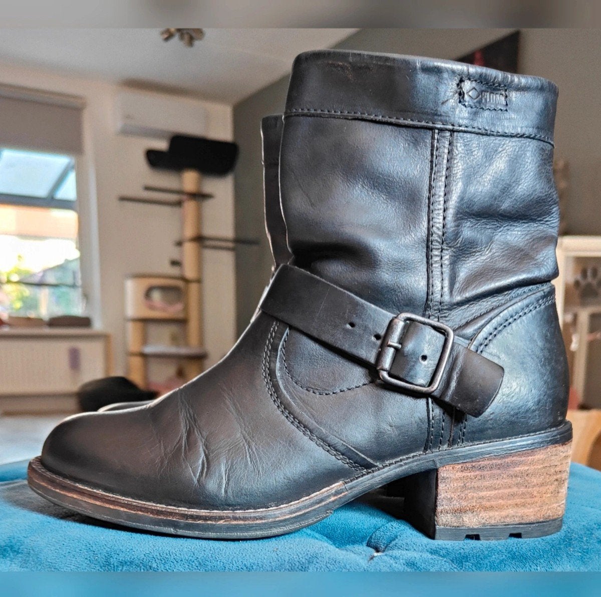 Zwarte enkellaarzen PLDM by Palladium maat 37, Kleding | Dames, Schoenen, Ophalen of Verzenden, Zo goed als nieuw, Zwart