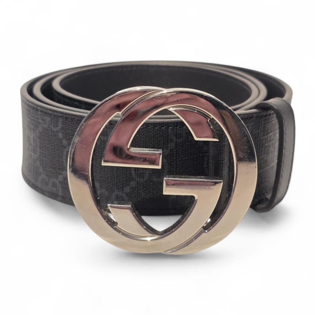 Gucci 411924 Belt/Riem Black GG 90/36 | Nette Staat, Gucci, Gebruikt, Support@gucci.com, 30 Avenue Montaigne
75008 Paris