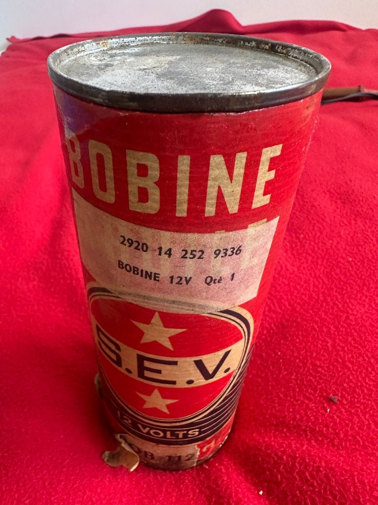 bobine 12 V Sev Marchal Citroën DS, Peugeot 203,403, 404, Auto-onderdelen, Ophalen of Verzenden, Nieuw, Citroën