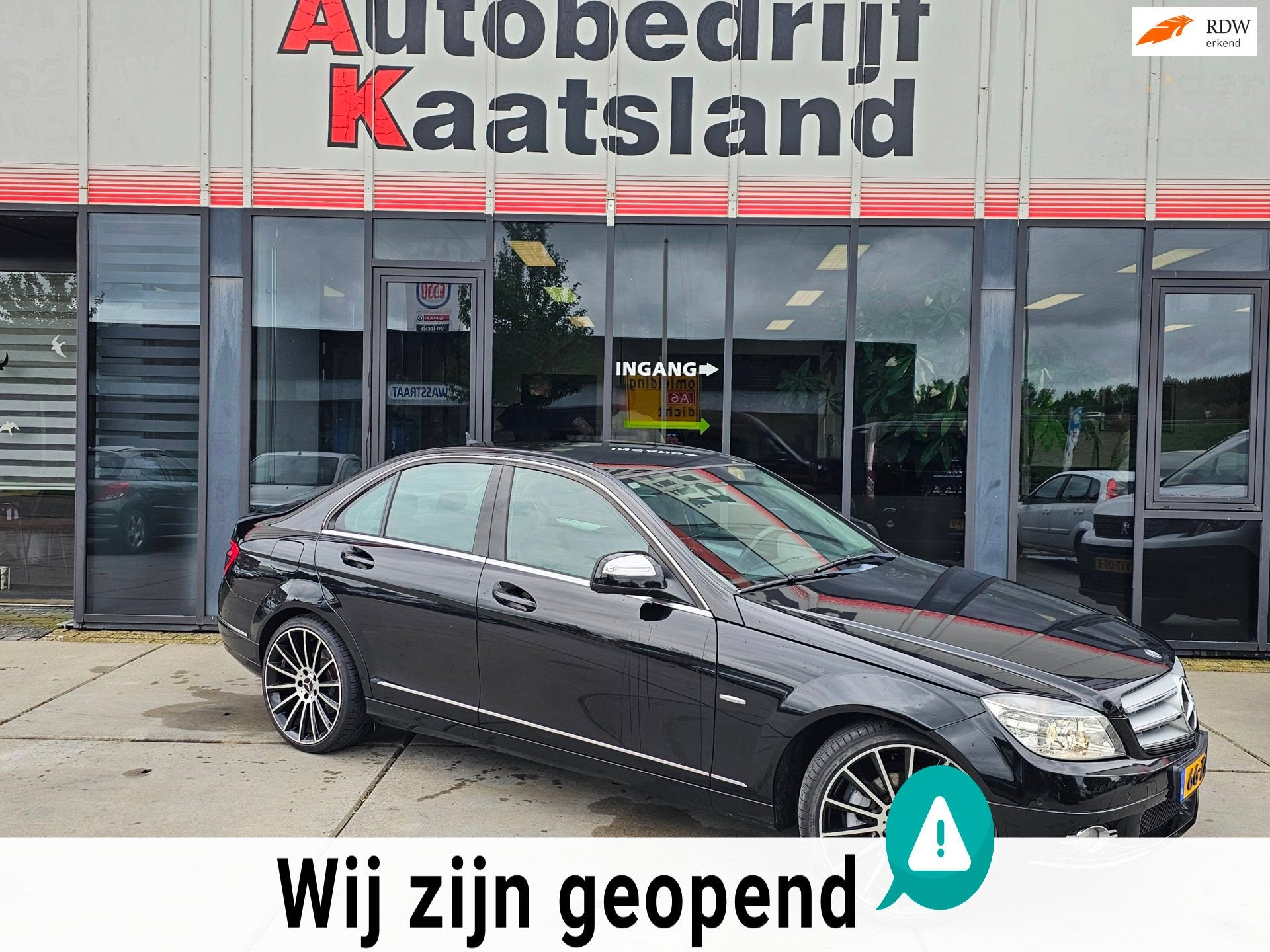 Mercedes-Benz C-klasse 280 Avantgarde - Automaat - Cruise -, Auto's, Automaat, Achterwielaandrijving, Leder en Stof, Bedrijf