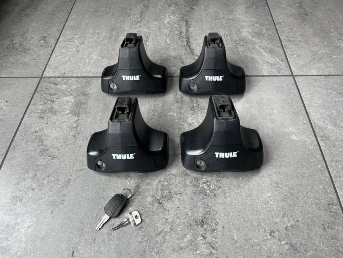 Thule Rapid System 754 dakdragervoeten, Auto diversen, Dakdragers, Ophalen of Verzenden, Zo goed als nieuw