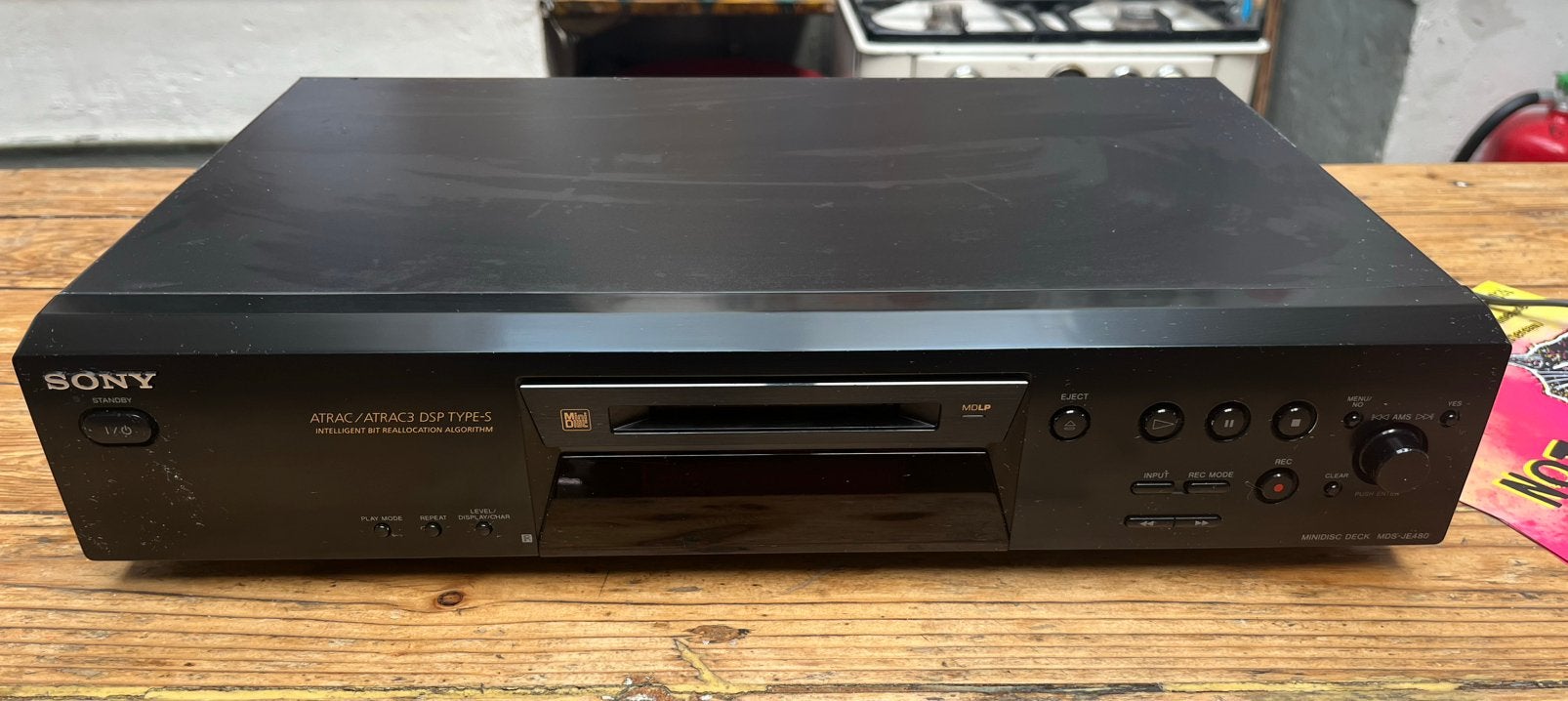 Sony MDS-JE480, Audio, Tv en Foto, Decoders en Harddiskrecorders, Zo goed als nieuw, Ophalen of Verzenden