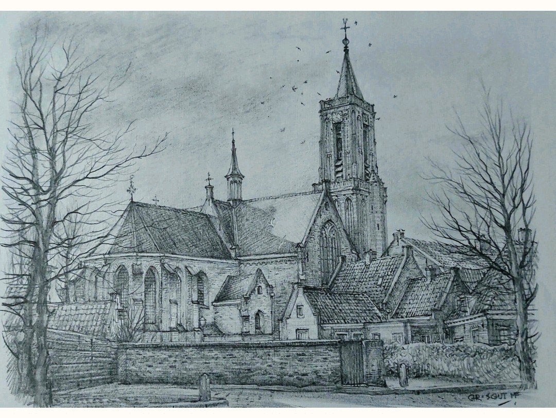 Loenen ... laat gotische kruiskerk ... C.J.Th. Schut.

Signa, Ophalen of Verzenden
