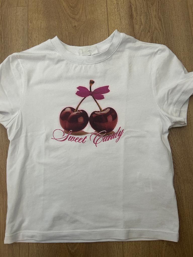 Zgan shirt Even&Odd, Wit, Ophalen of Verzenden, Zo goed als nieuw, Korte mouw