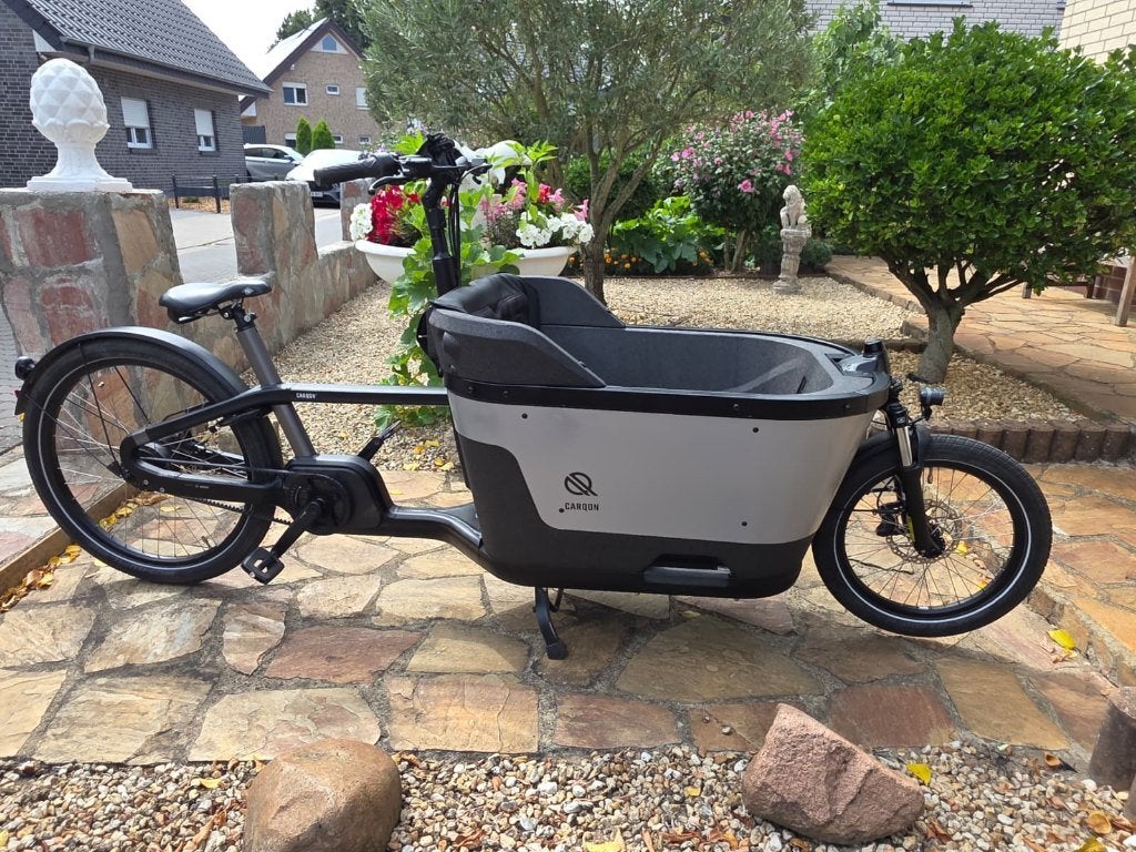 Carqon Cruise bakfiets 5780 KM bouwjaar 2022 urban arrow, 3 kinderen, Huif, Zo goed als nieuw, Schijfrem