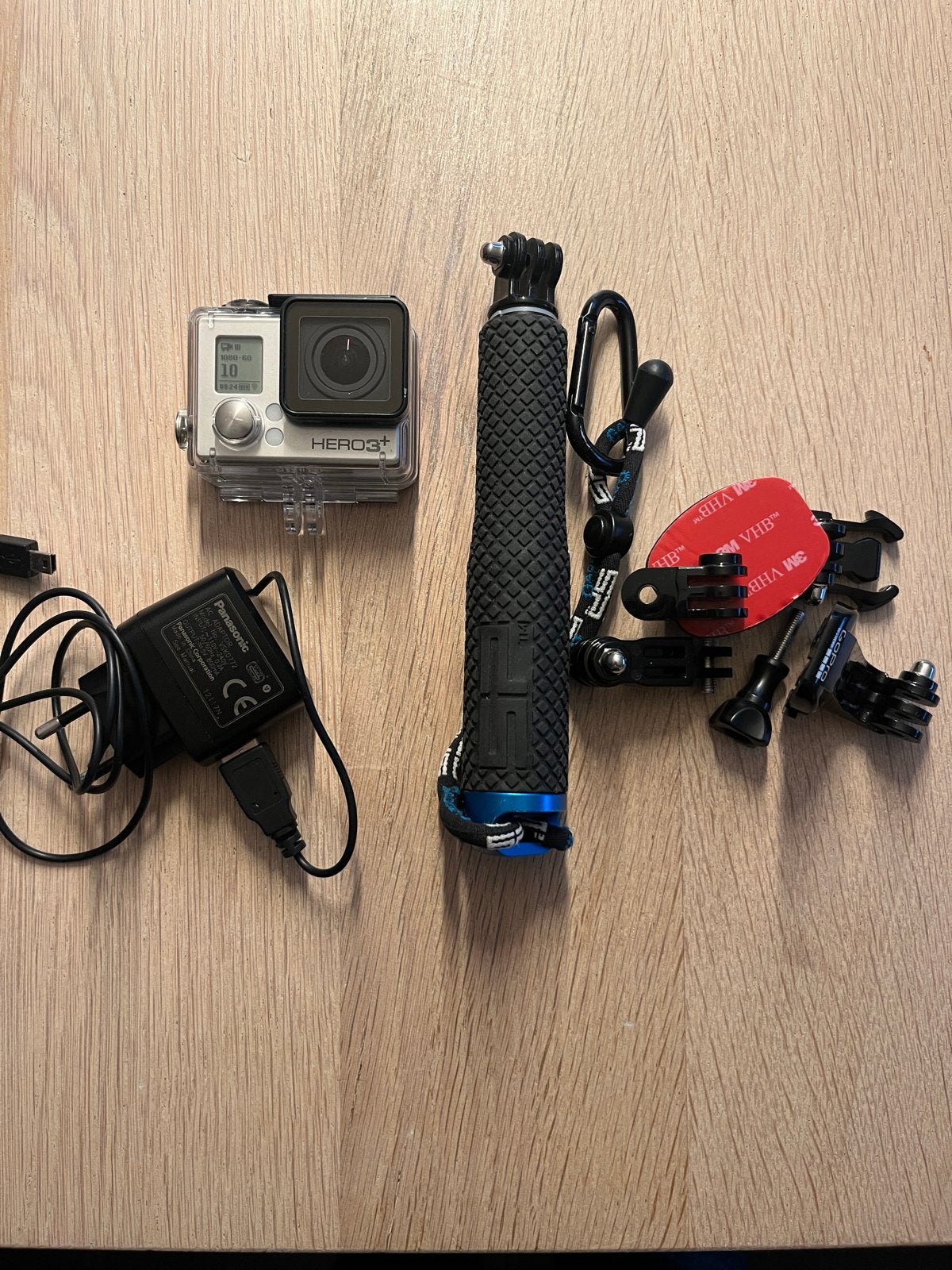 GoPro HERO3+ met accessoires, Ophalen, Gebruikt, GoPro