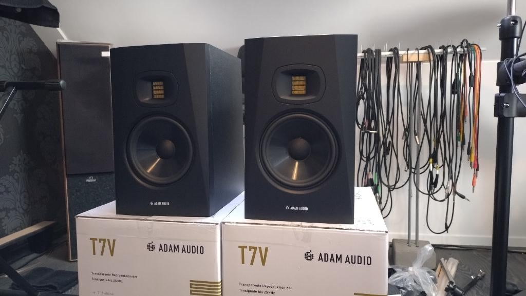 Adam actieve Studio monitoren T7V 2 stuks, Audio, Tv en Foto, Luidsprekers, Overige merken, Ophalen of Verzenden, Zo goed als nieuw